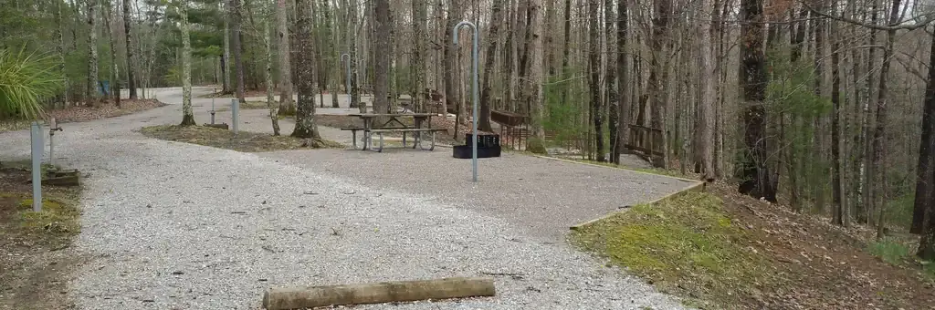 Station Camp Campground, a National Park Service campground