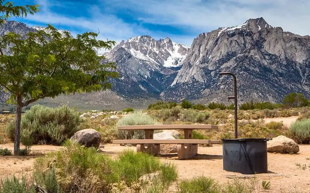 Tuttle Creek Campground, a BLM campground