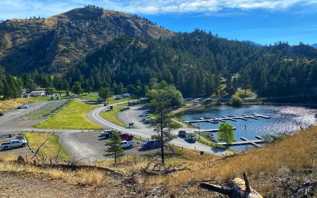 Log Gulch Campground, a BLM campground