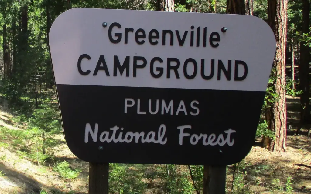 Greenville Campground, a Forest Service campground