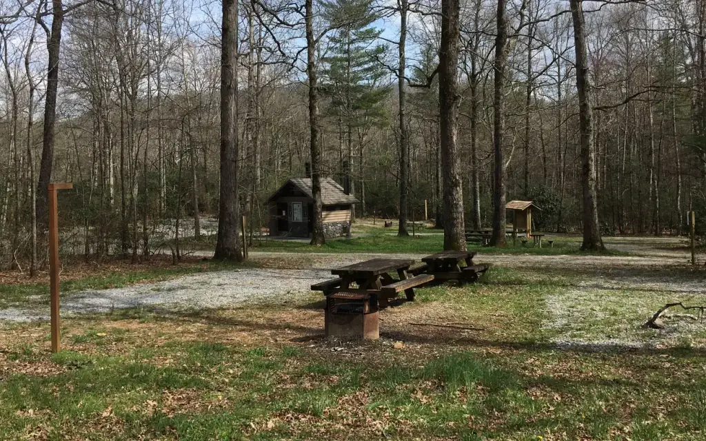 Wolf Ford Horse Camp, a Forest Service campground