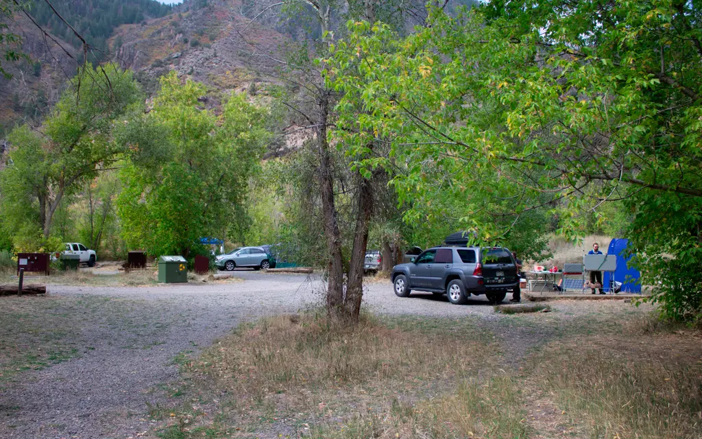East Portal Campground, a National Park Service campground