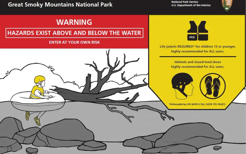 Deep Creek Campground, a National Park Service campground