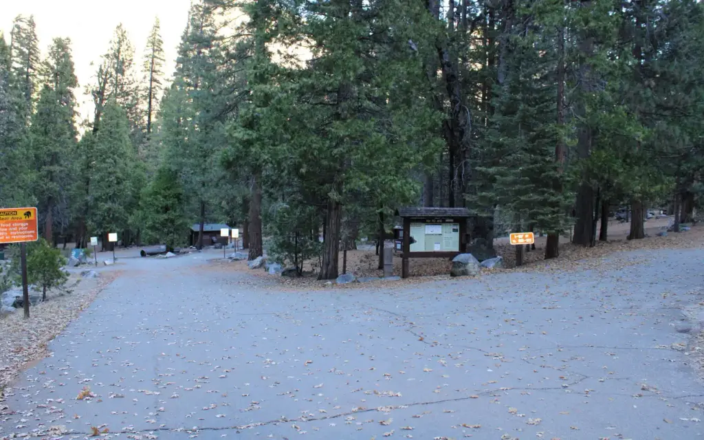 Sheep Creek Campground, a National Park Service campground