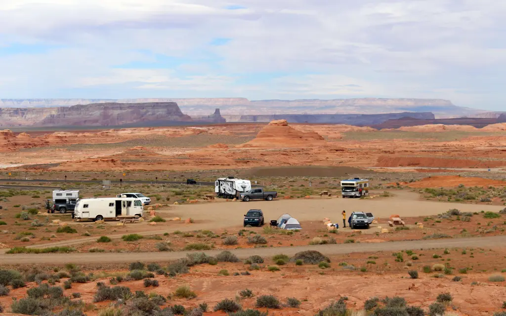 Beehives Primitive Campground, a National Park Service campground