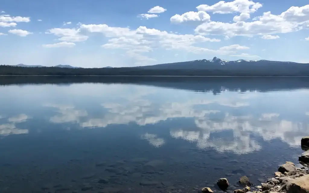 Crescent Lake Yurts, a Forest Service cabin rental