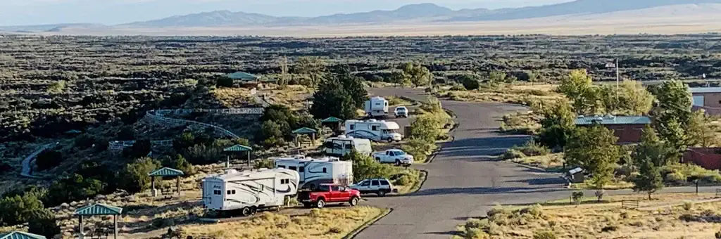 Valley of Fires Recreation Area, a BLM campground