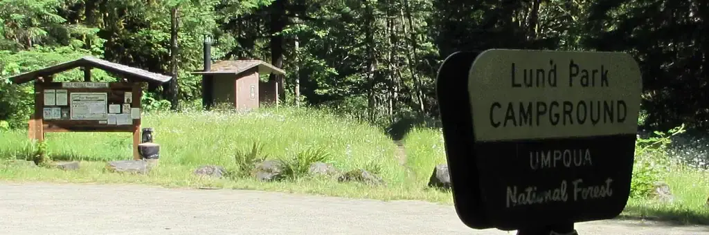Lund Park Campground, a Forest Service campground