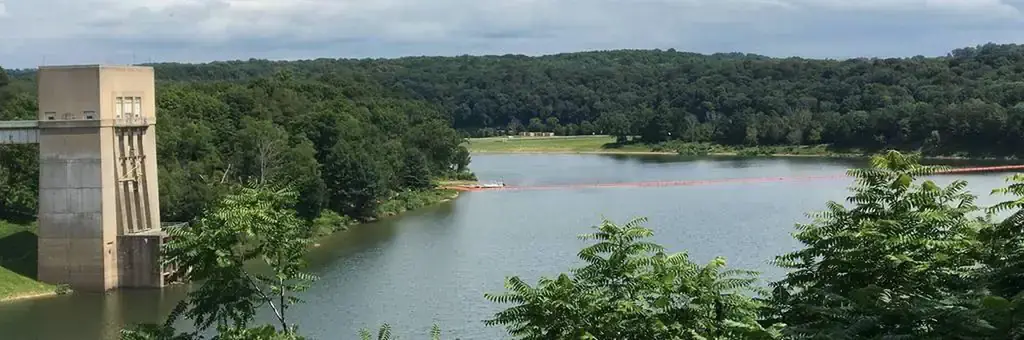 Crooked Creek Lake Pavilions, an Army Corps group camp