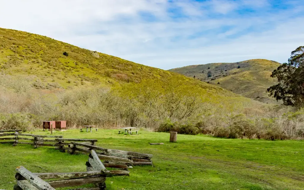 Haypress Campground, a National Park Service campground