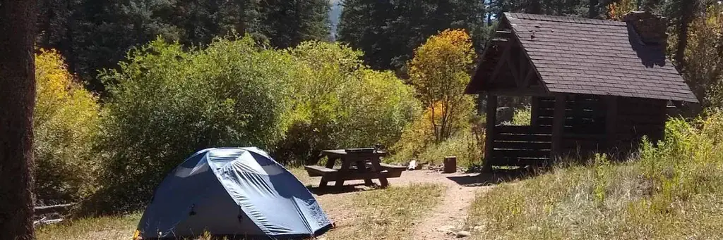 Panchuela, a Forest Service campground