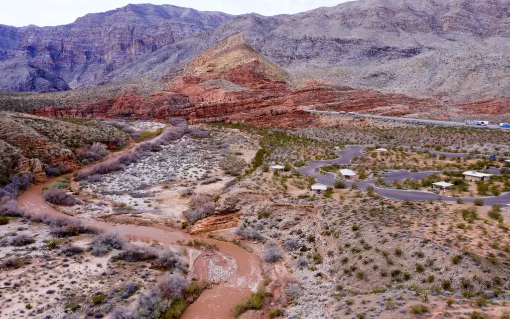Virgin River Canyon Recreation Area, a BLM campground