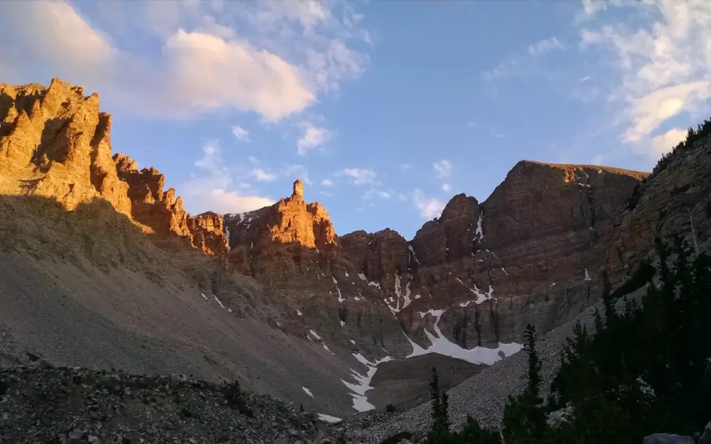 Wheeler Peak Campground, a National Park Service campground