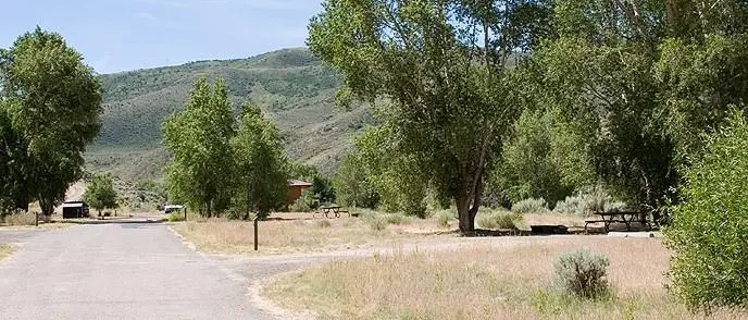 Cimarron Campground, a National Park Service campground