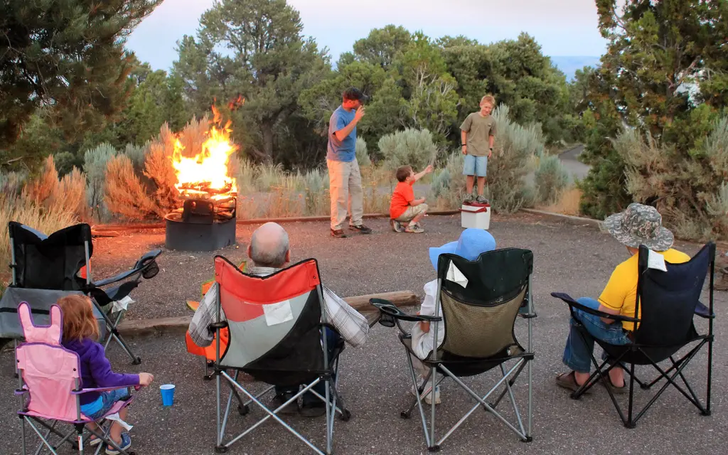 Smoky Mountain Campground, a National Park Service campground