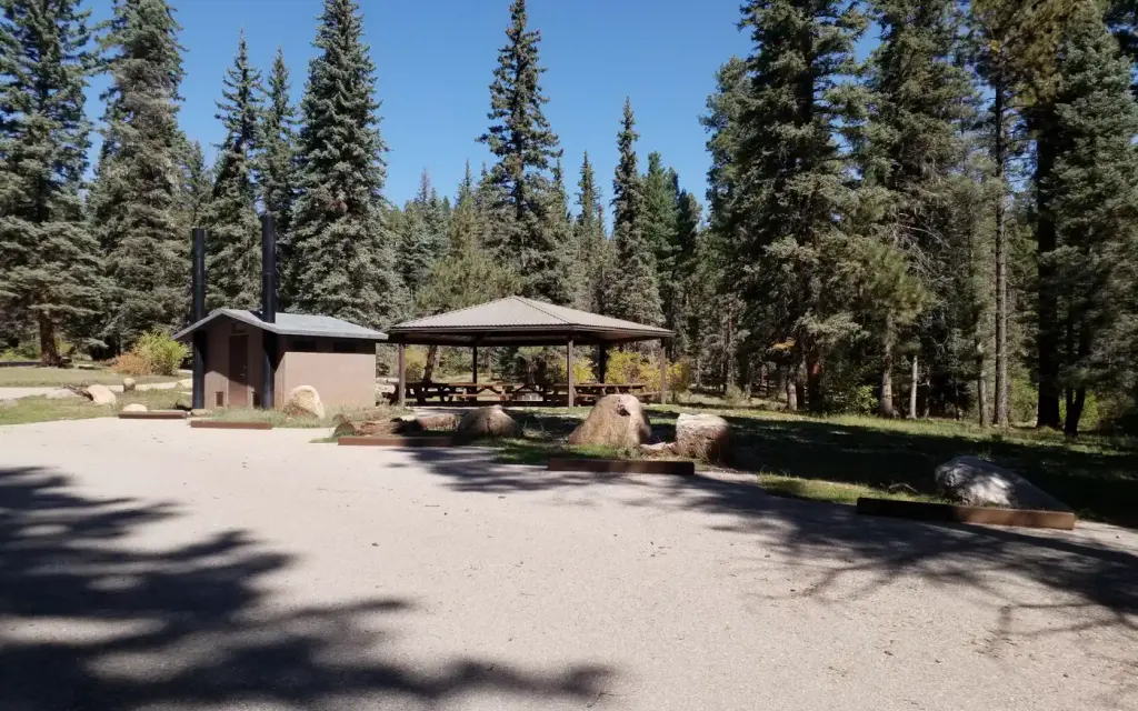 Clear Creek Group Campground, a Forest Service group camp