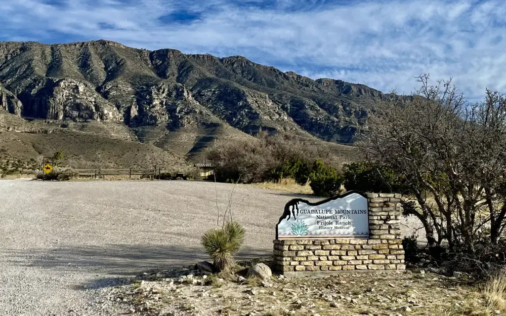 Frijole Horse Corral Campground, a National Park Service group camp