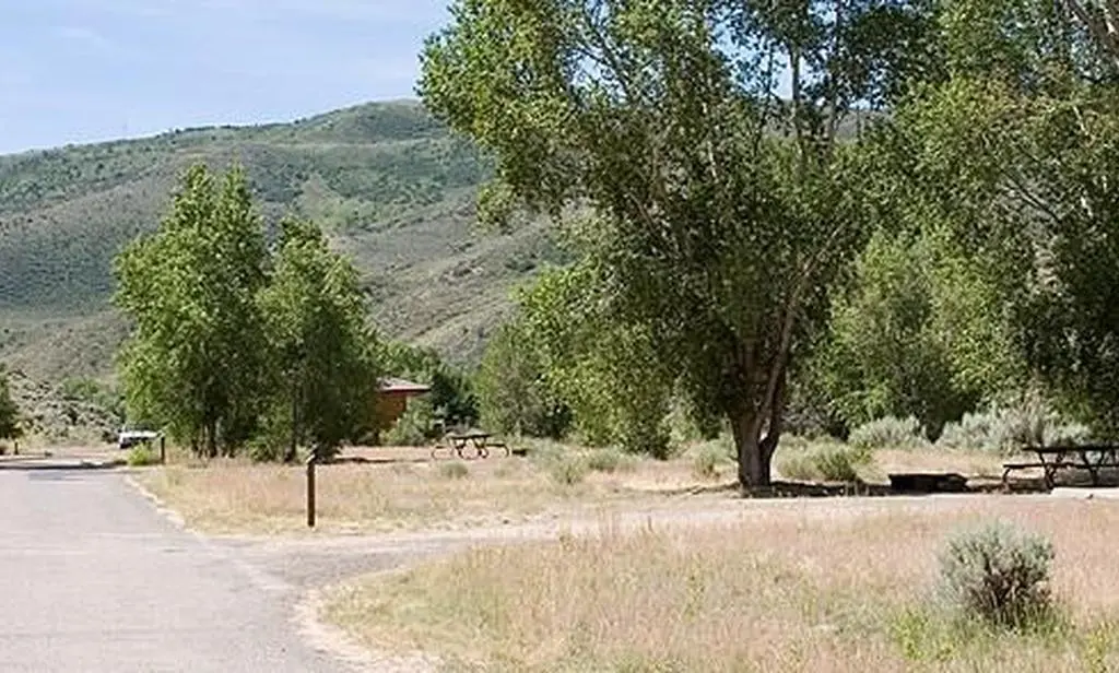 Cimarron Campground, a National Park Service campground