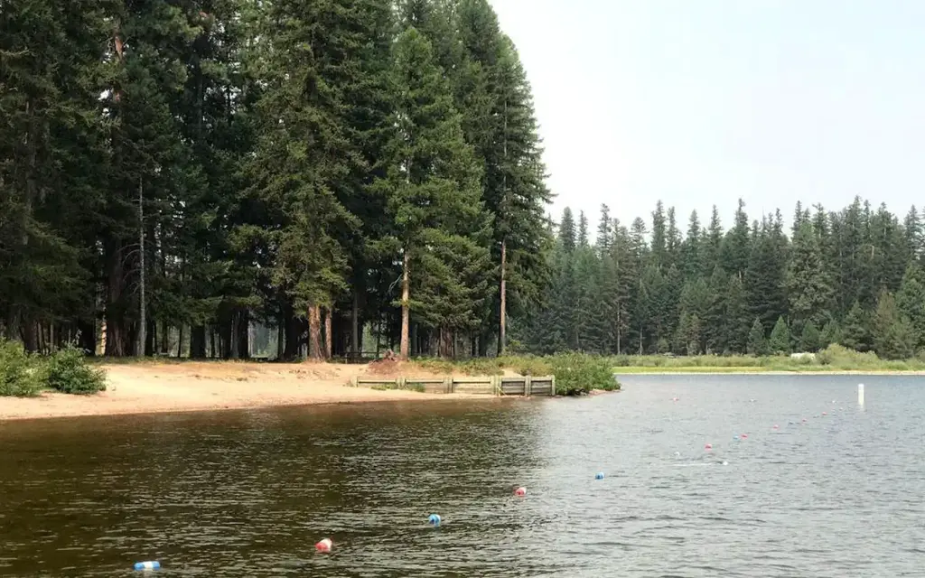 River Point Lolo Campground, a Forest Service campground