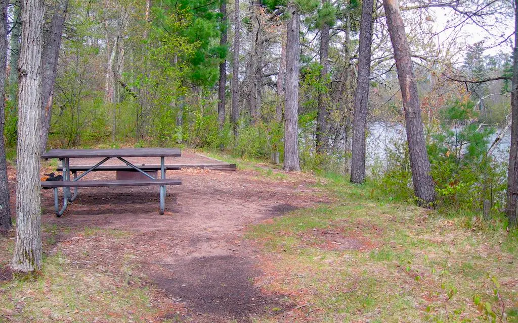 Middle St. Croix, a National Park Service campground