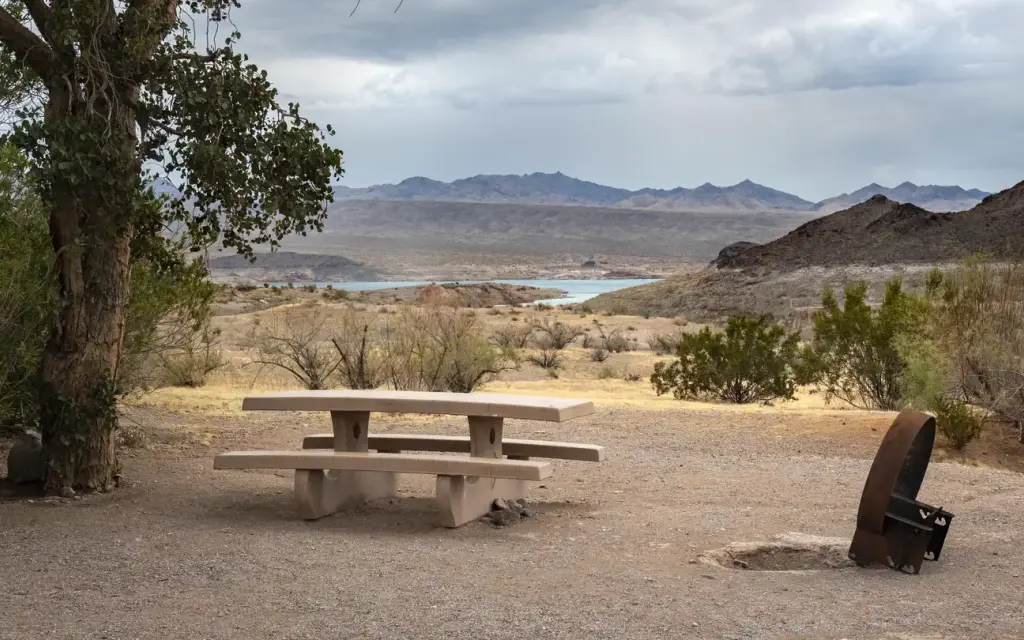 Echo Bay Campground, a National Park Service campground