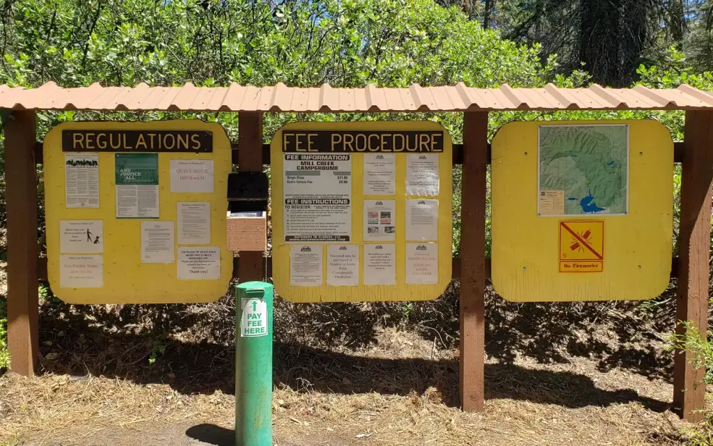Mill Creek Campground (Plumas), a Forest Service campground