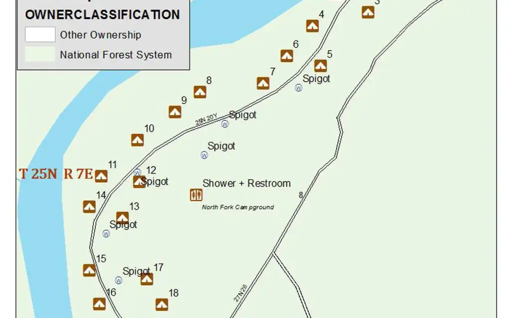 North Fork Campground (Plumas), a Forest Service campground