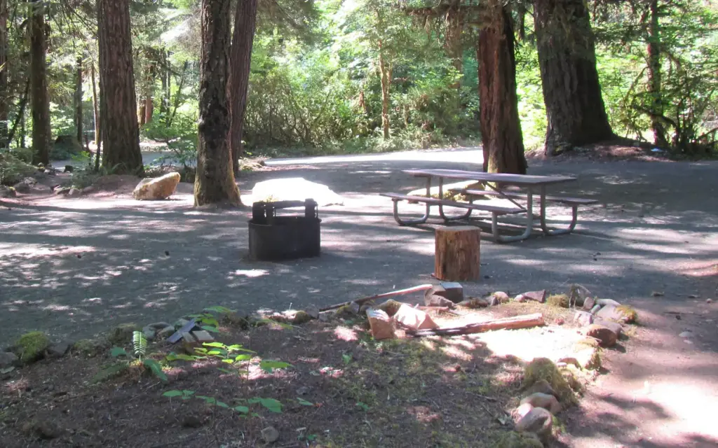 Scaredman Recreation Site, a BLM campground