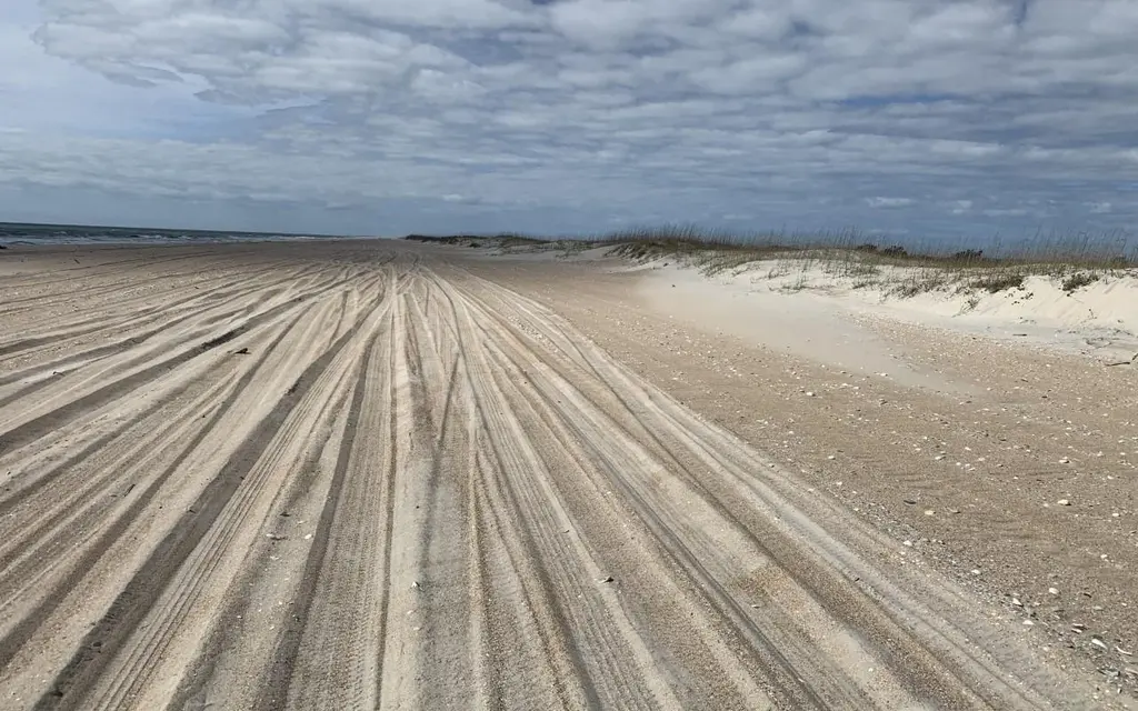 South Core Banks -- Beach camping, a National Park Service campground