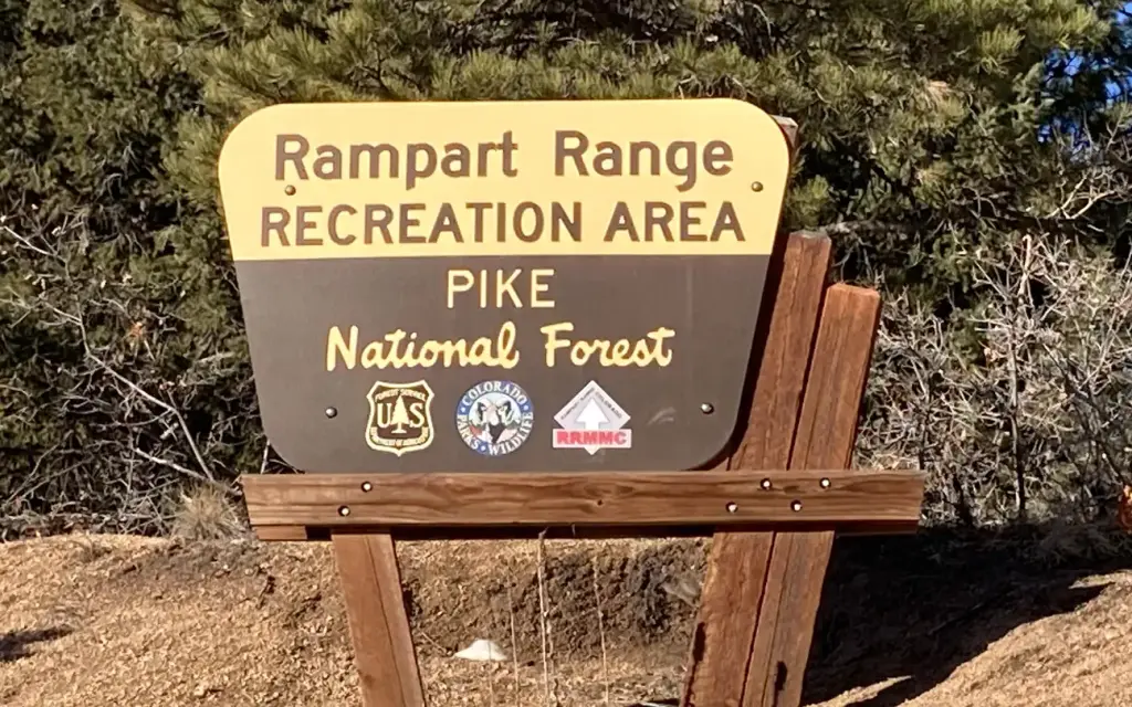 Rampart Range Recreation Area Designated Dispersed Camping, a Forest Service campground