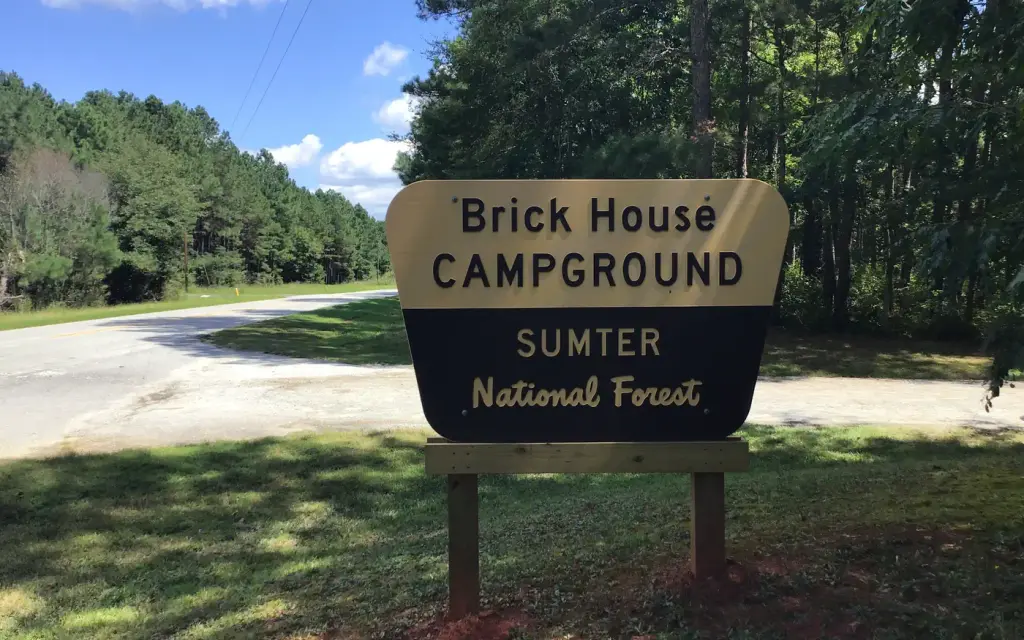 Brick House Campground, a Forest Service campground