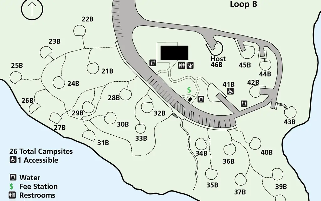 Buckhorn Campground Loop B, a National Park Service campground