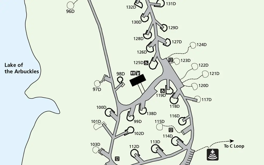 Buckhorn Campground Loop D, a National Park Service campground