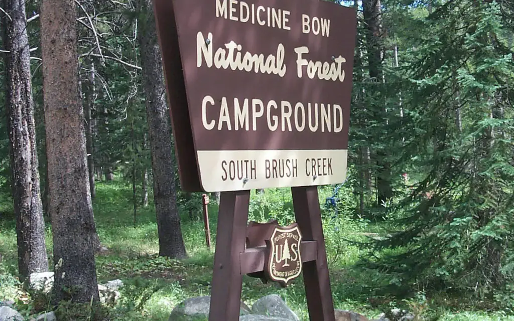 South Brush Creek Campground, a Forest Service campground