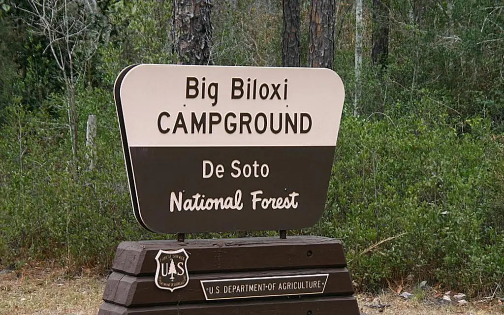 Big Biloxi Recreation Area, a Forest Service campground