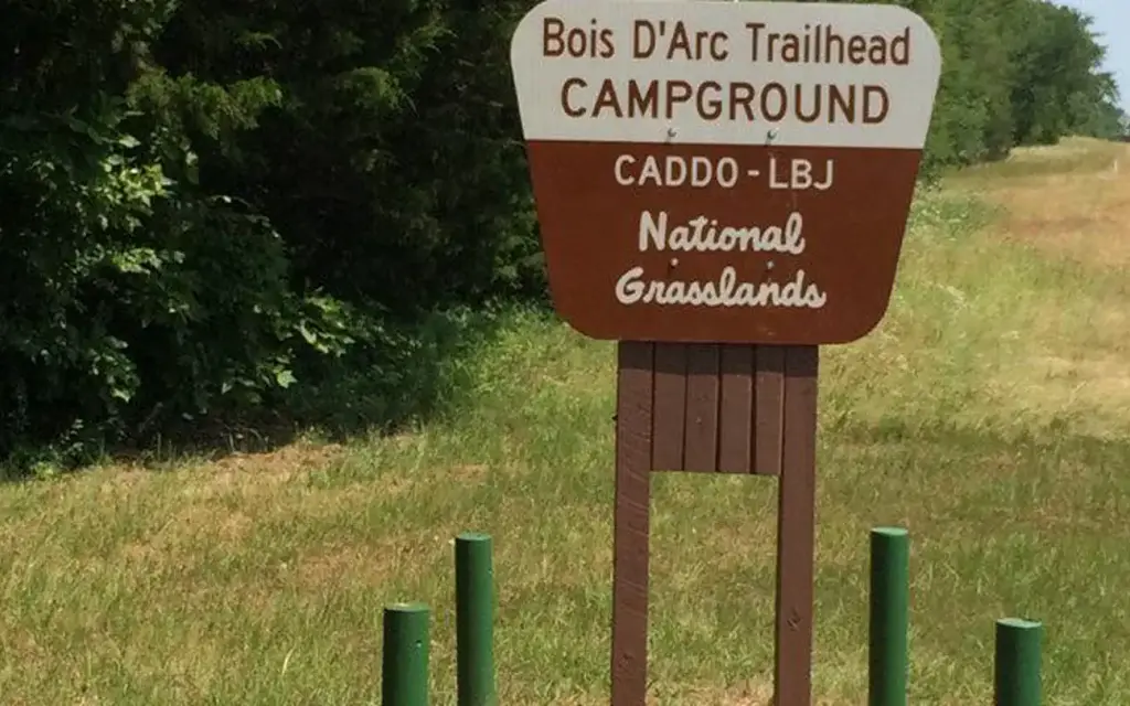 Bois D' Arc, a Forest Service campground