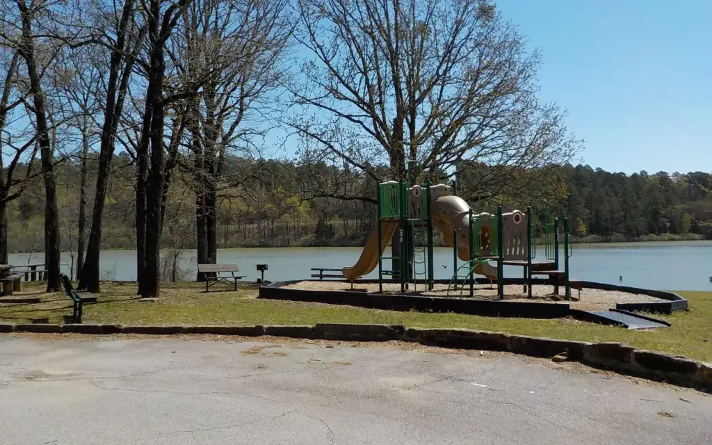 Horsehead Lake Recreation Area, a Forest Service campground
