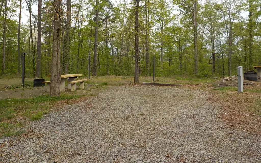 Moccasin Gap, a Forest Service campground