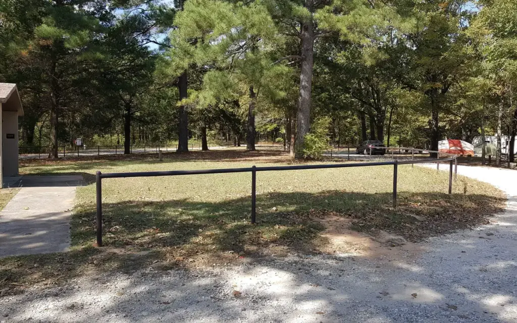 West Lake Davy Crockett, a Forest Service campground