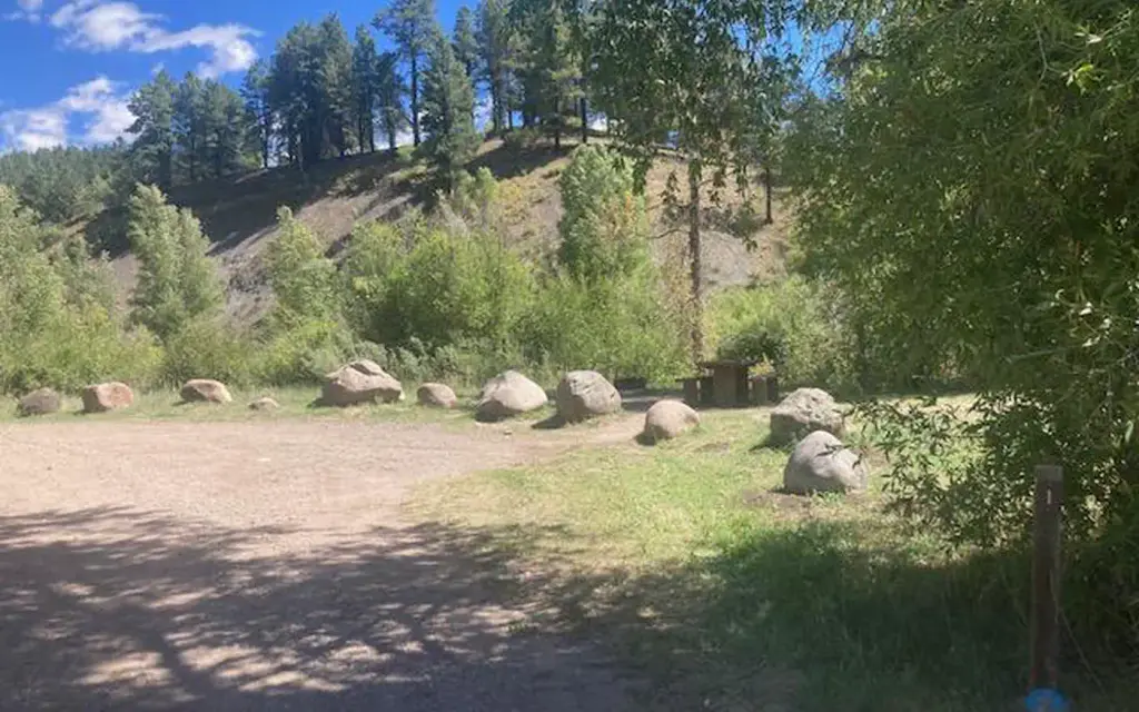 Bridge, a Forest Service campground