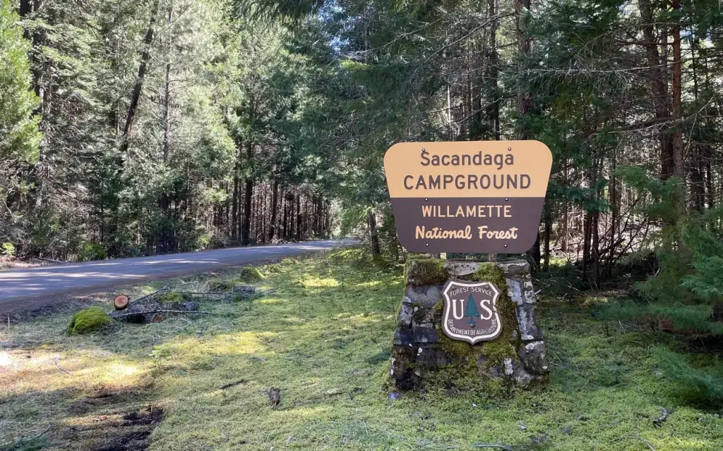 Sacandaga, a Forest Service campground