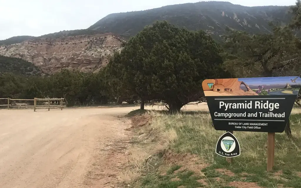 Pyramid Ridge Campground, a BLM campground