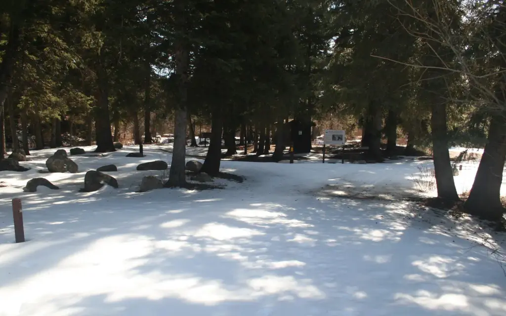 West Fork Madison Campground, a Forest Service campground