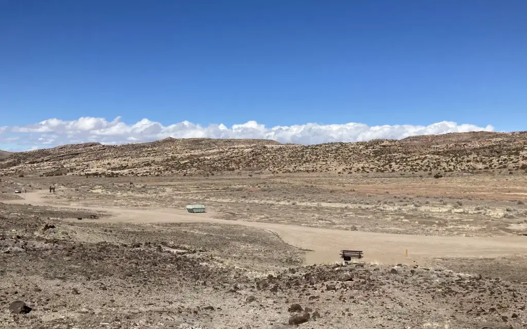 North Klondike Campground, a BLM campground