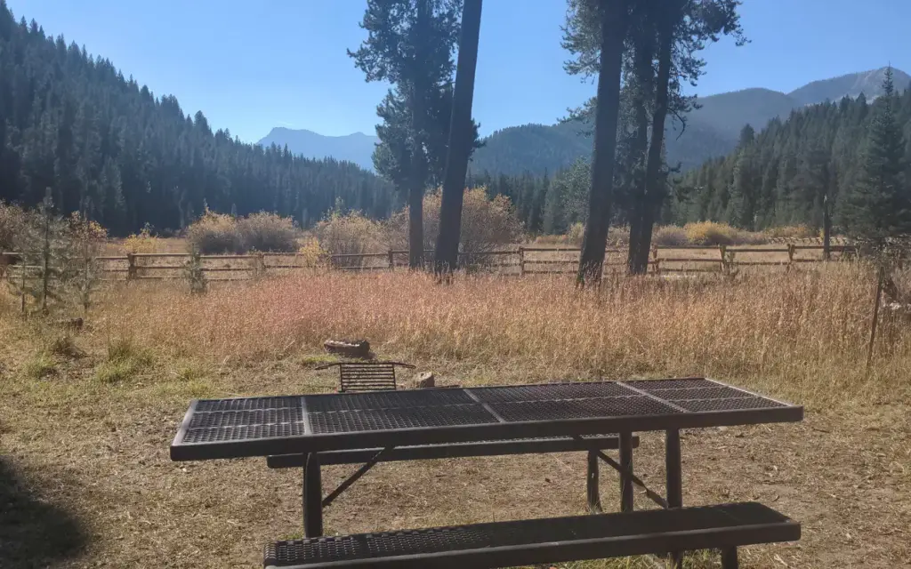 Big Creek, a Forest Service campground
