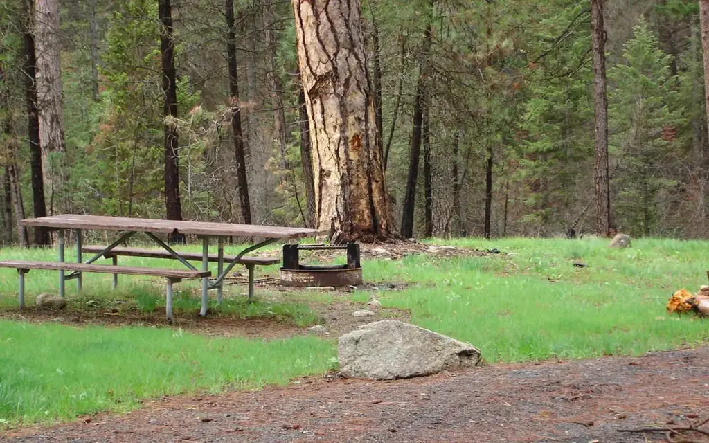 Camp Creek, a Forest Service campground