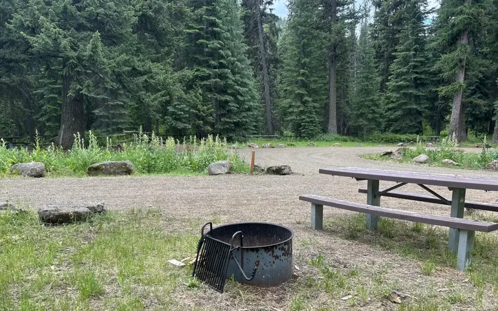 Huckleberry, a Forest Service campground