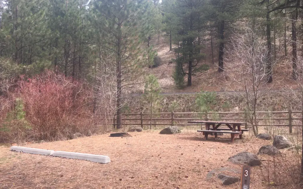 Lafferty, a Forest Service campground