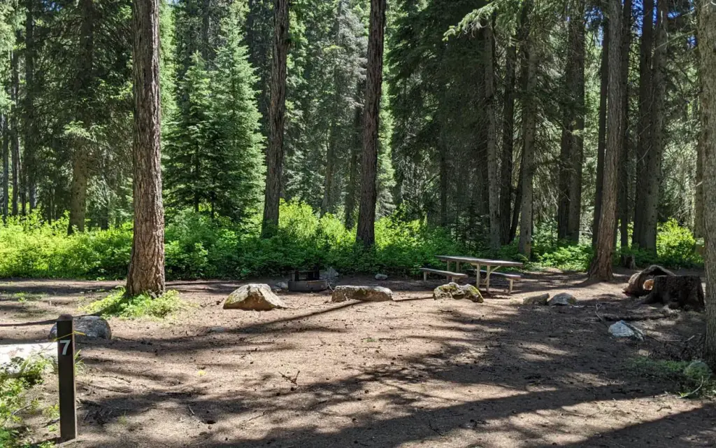 Lake Fork, a Forest Service campground
