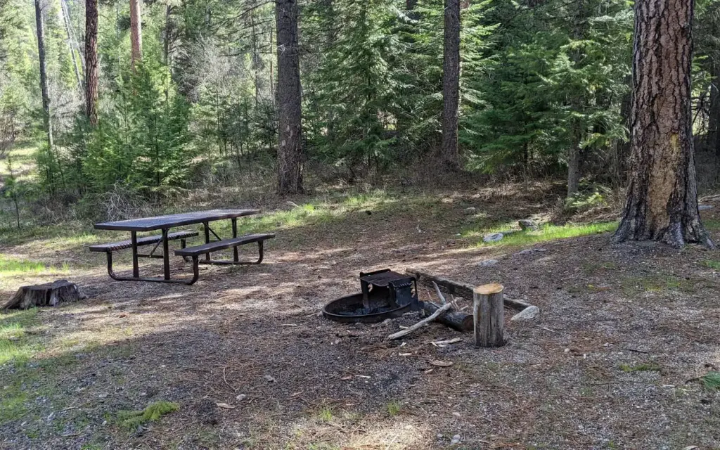 Poverty Flat, a Forest Service campground